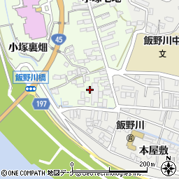 宮城県石巻市成田小塚裏畑19-1周辺の地図