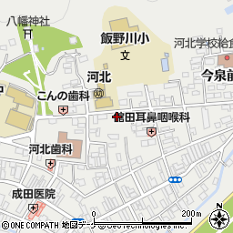 宮城県石巻市相野谷旧屋敷周辺の地図