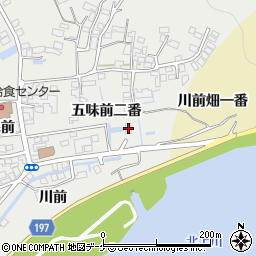 石巻市役所　河北総合支所飯野川排水機場周辺の地図