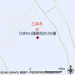 ひまわり温泉花おりの湯周辺の地図