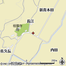 宮城県大崎市松山次橋新青木田周辺の地図