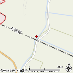 宮城県石巻市前谷地天王山35周辺の地図