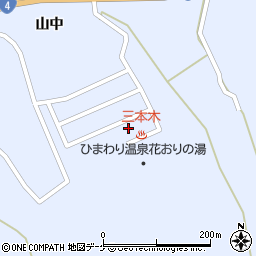 宮城県大崎市三本木坂本（青山）周辺の地図