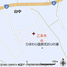 宮城県大崎市三本木坂本青山31-22周辺の地図