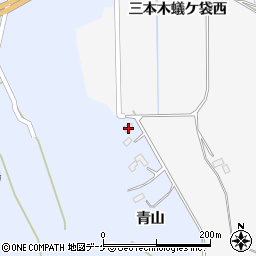 宮城県大崎市三本木坂本青山2-7周辺の地図