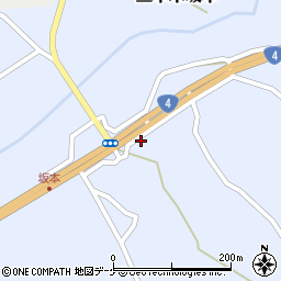 宮城県大崎市三本木坂本（山崎）周辺の地図