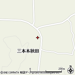 宮城県大崎市三本木秋田（東沢下）周辺の地図
