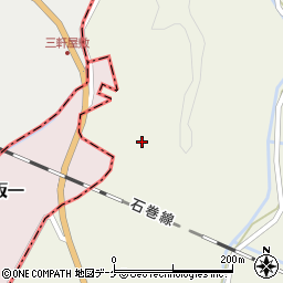 宮城県石巻市前谷地天王山42-1周辺の地図