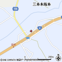 宮城県大崎市三本木坂本太子堂周辺の地図