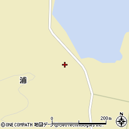 宮城県石巻市針岡浦3周辺の地図