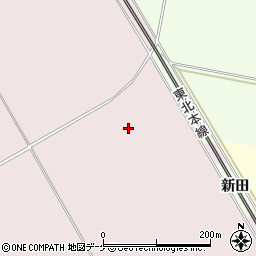宮城県大崎市松山千石駒板周辺の地図