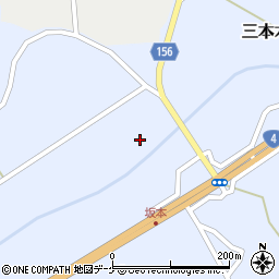 宮城県大崎市三本木坂本坪ケ山周辺の地図