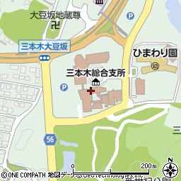 大崎市三本木総合支所周辺の地図