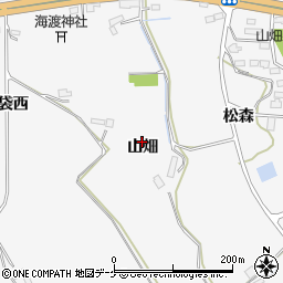 宮城県大崎市三本木蟻ケ袋山畑周辺の地図