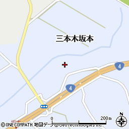 宮城県大崎市三本木坂本（石橋）周辺の地図