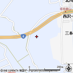 宮城県大崎市三本木坂本青山10-1周辺の地図