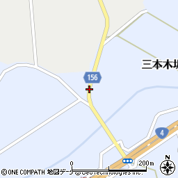 宮城県大崎市三本木坂本十文字周辺の地図