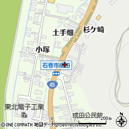 宮城県石巻市相野谷杉ケ崎2-6周辺の地図