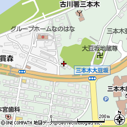 宮城県大崎市三本木廻山33-5周辺の地図
