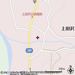山形県鶴岡市上田沢周辺の地図