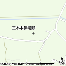 宮城県大崎市三本木伊場野川井周辺の地図