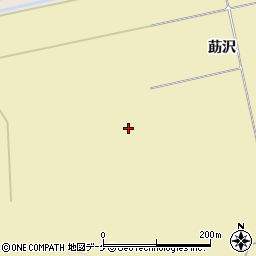 宮城県大崎市松山次橋（笹ケ崎）周辺の地図