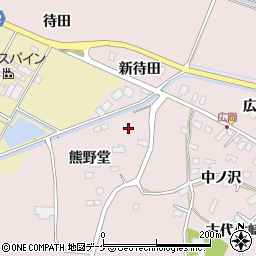 宮城県大崎市松山千石熊野堂周辺の地図