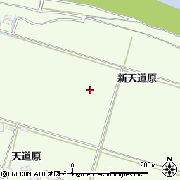 宮城県大崎市松山須摩屋新天道原周辺の地図