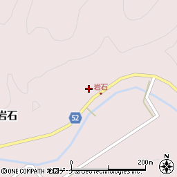 新潟県村上市岩石77-1周辺の地図
