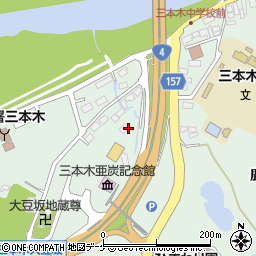 宮城県大崎市三本木（大豆坂）周辺の地図