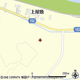 宮城県大崎市三本木桑折山下周辺の地図