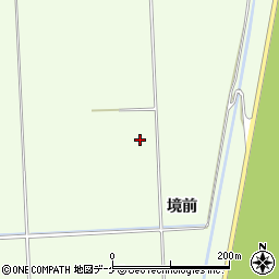 宮城県石巻市成田（境前）周辺の地図