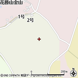 宮城県遠田郡涌谷町花勝山石坂道東２号25周辺の地図