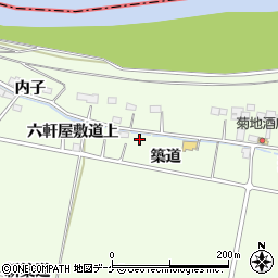 宮城県大崎市松山須摩屋築道周辺の地図