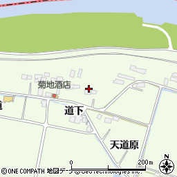 宮城県大崎市松山須摩屋舟場下周辺の地図