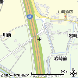 宮城県石巻市小船越（小川渕）周辺の地図