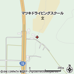 山形県村山市本飯田101周辺の地図