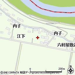 宮城県大崎市松山須摩屋江下周辺の地図