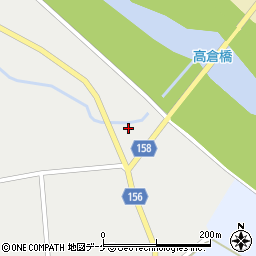 宮城県大崎市三本木斉田堤防内周辺の地図