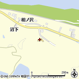 宮城県大崎市三本木桑折沼下周辺の地図