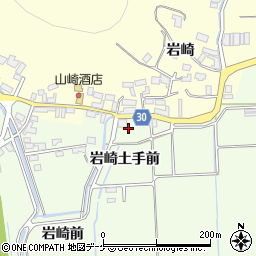 宮城県石巻市成田岩崎土手前周辺の地図