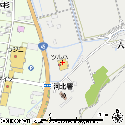 キャンドゥ石巻河北店周辺の地図