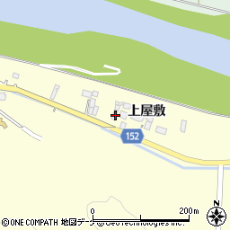 宮城県大崎市三本木桑折上屋敷周辺の地図