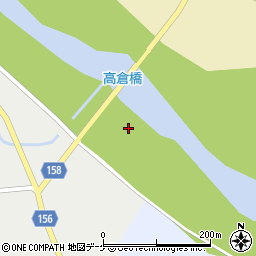 高倉橋周辺の地図