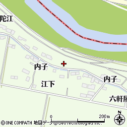 宮城県大崎市松山須摩屋阿弥陀江104周辺の地図
