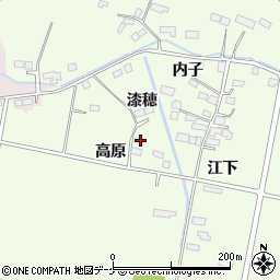 宮城県大崎市松山須摩屋漆穂周辺の地図