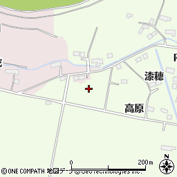 宮城県大崎市松山須摩屋高原周辺の地図