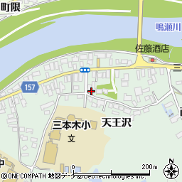 佐藤理髪店周辺の地図
