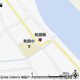 和淵郵便局 ＡＴＭ周辺の地図