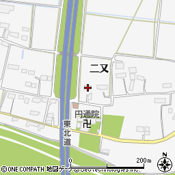 宮城県大崎市三本木新沼川原目175周辺の地図